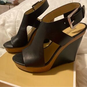 Black/Cognac, Michael Kors, Size 7M